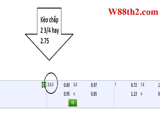 ราคาบอล 2.5 - 3